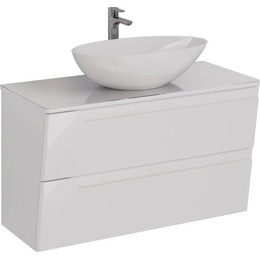 Тумба подвесная со столешницей Lemark Miano 100 см LM06M100T - фото 