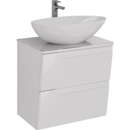 Тумба подвесная со столешницей Lemark Miano 60 см LM06M60T - фото 