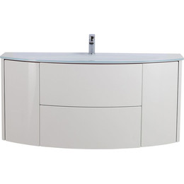 Тумба подвесная с раковиной Cezares Eden 120 см 54861, Bianco lucido - фото 