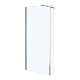 Душевая перегородка Loranto Walk-in 100 см CS-L801 100, хром/прозрачное - фото 