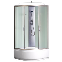 Душевая кабина Loranto CS-6680F 80х80 см, хром/матовое - фото 