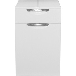 Тумба напольная Стиль 40 см L, белый - фото 