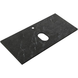 Столешница Cezares 90 см KEP-90-MNO, Marmo Nero Opaco - фото 