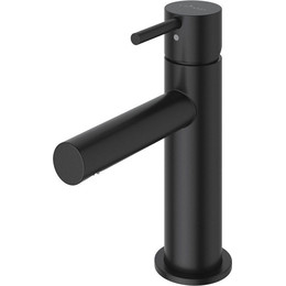 Смеситель для раковины Cezares LEAF-LSM1-L-NOP, черный матовый, Цвет производителя: чёрный - фото 