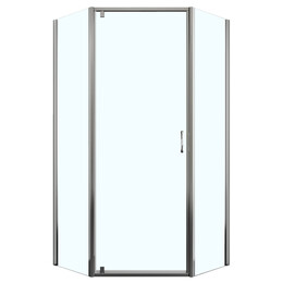 Душевое ограждение Azario Dallas AZ-112P 100х100 см CS00020414, хром/прозрачное - фото 