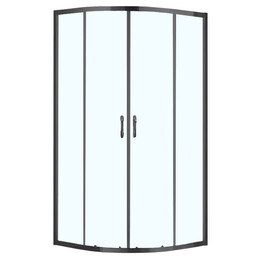 Душевое ограждение Azario Milton 90х90 см AZ-ND2142 900 Black, черный/прозрачное - фото 