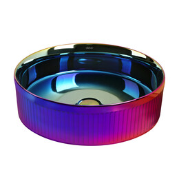 Раковина-чаша Abber Bequem 40 см AC2114Regen, хамелеон - фото 