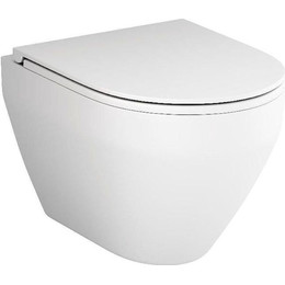 Унитаз подвесной безободковый Am.Pm Spirit V2.0 FlashClean C701700MWSC с крышкой микролифт - фото 