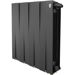 Радиатор Royal Thermo PianoForte 500 Noir Sable VDR80 640х590 мм (8 секций) - фото 