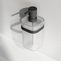 Дозатор для жидкого мыла AM.PM Func A8F36922, цвет чёрный - фото 