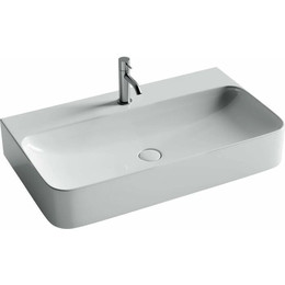 Раковина подвесная Ceramicanova Aura 81 см CN2006 - фото 