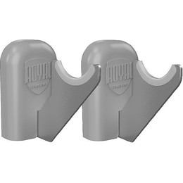 Комплект настенных регулируемых кронштейнов Royal Thermo Design 100 RTD100S, серебристый - фото 