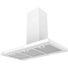 Вытяжка Korting KHC 9989 GW (белое стекло) - фото 