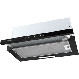 Вытяжка Korting KHP 6975 GN (чёрное стекло) - фото 