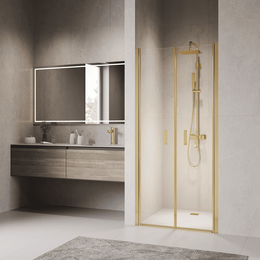 Душевая дверь RGW PA-104Gb 100 см 060810410-16, золото/прозрачное - фото 