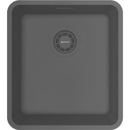 Кухонная мойка Omoikiri OMI 37-U/I ULTRA-GB 4997416 0,8 мм, графит, Цвет производителя: графит - фото 