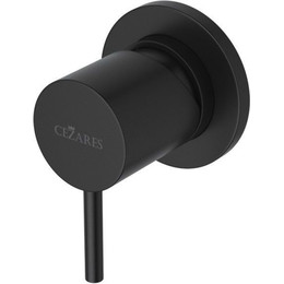 Смеситель для душа Cezares LEAF-DIM-L-NOP, чёрный матовый - фото 