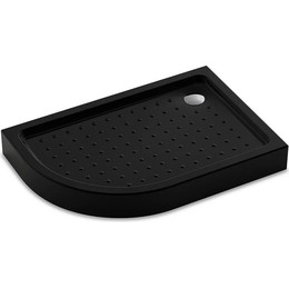 Поддон Veconi 100x90 см TZ55RB-10090-C5 R, чёрный - фото 