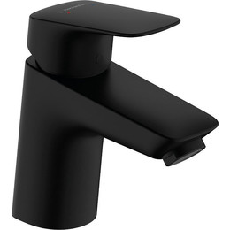 Смеситель для раковины Hansgrohe Logis 71077670, черный матовый - фото 