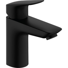 Смеситель для раковины Hansgrohe Logis 71107670, чёрный матовый - фото 