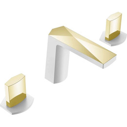 Смеситель для раковины Boheme Venturo 150-WG-ICE, white gold - фото 