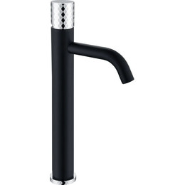 Смеситель для раковины высокий Boheme Stick 122-BCR, black chrome, Цвет производителя: black chrome - фото 