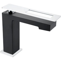 Смеситель для раковины Boheme Q 141-BCR, black chrome - фото 