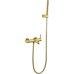Смеситель для ванны Boheme Uno 463-G, gold, Цвет производителя: gold - фото 