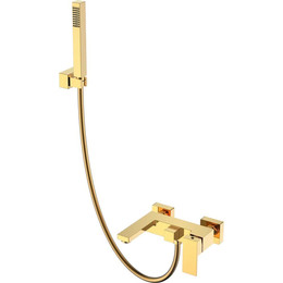 Смеситель для ванны Boheme Qubic 473-G, gold, Цвет производителя: gold - фото 