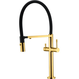 Смеситель для кухни Boheme Uno 115-G, gold, Цвет производителя: gold - фото 