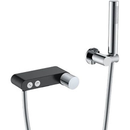 Смеситель для ванны Boheme Stick 123-BCR.2, black chrome, Цвет производителя: black chrome - фото 