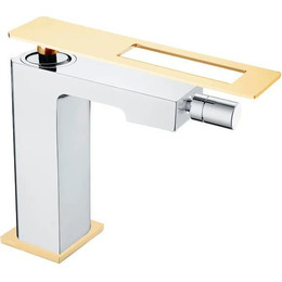 Смеситель для биде Boheme Q 146-CRG, gold chrome - фото 
