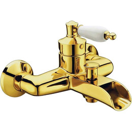 Смеситель для ванны Boheme Vogue 213, золото - фото 