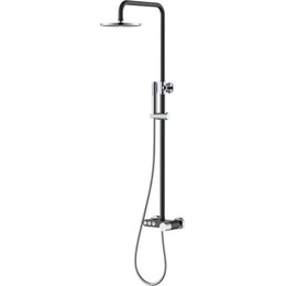 Душевая стойка Boheme Stick 128-BCR, black chrome, Цвет производителя: black chrome - фото 
