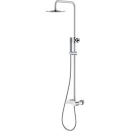 Душевая стойка Boheme Stick 128-WCR.2, white chrome, Цвет производителя: white chrome - фото 