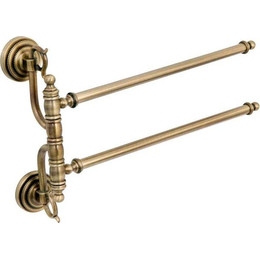 Держатель для полотенец Boheme Medici 10616, бронза - фото 