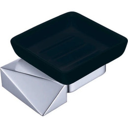 Мыльница Boheme New Venturo 10313-CR-B, black chrome, Цвет производителя: black chrome - фото 