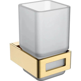 Стакан для зубных щеток Boheme Q 10944-MG, matt gold, Цвет производителя: matt gold - фото 