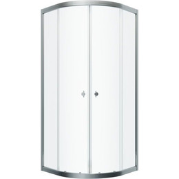 Душевое ограждение Triton Альфа 100x100 см, хром/прозрачное - фото 