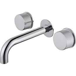 Смеситель для раковины настенный Abber Wasser Kreis AF81122 (со скрытой частью), Цвет производителя: хром - фото 