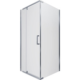 Душевое ограждение Triton Терра 90x90 см, хром/прозрачное - фото 