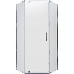 Душевое ограждение Triton Дека 100x100 см, хром/прозрачное - фото 