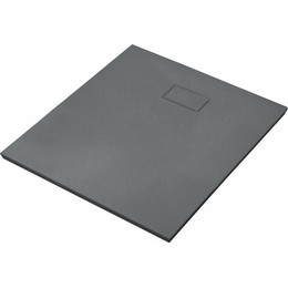 Поддон SMC WasserKraft Elbe 80х80 см 74T02, чёрный - фото 