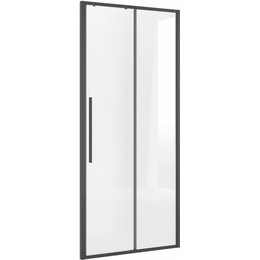 Душевая дверь Niagara Nova 90 см NG-84-9AB, черный/прозрачное - фото 