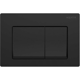Кнопка смыва Aquatek Small TDI-0000007, чёрный матовый - фото 