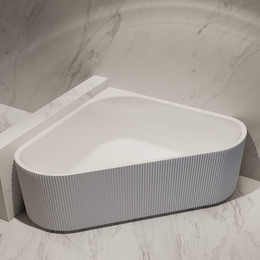 Ванна акриловая Abber 150x150 см AB9446MW, белый матовый - фото 