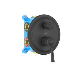 Смеситель для ванны Aquatek Классик AQ1547MB (со скрытой частью) чёрный матовый, Цвет производителя: чёрный матовый - фото 