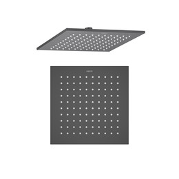 Верхний душ Aquatek 250x250 мм AQ2076MB, чёрный матовый - фото 