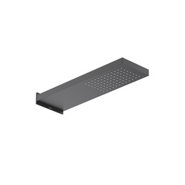 Верхний душ Aquatek 170x554 мм AQ2084MB, чёрный матовый - фото 