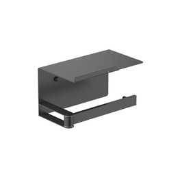 Держатель для туалетной бумаги Aquatek Либра AQ4929MB, цвет чёрный матовый - фото 